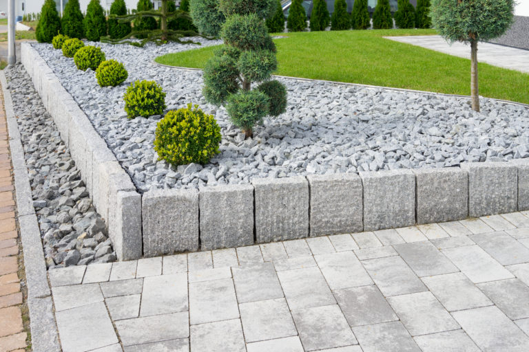 Paving stones landscaping