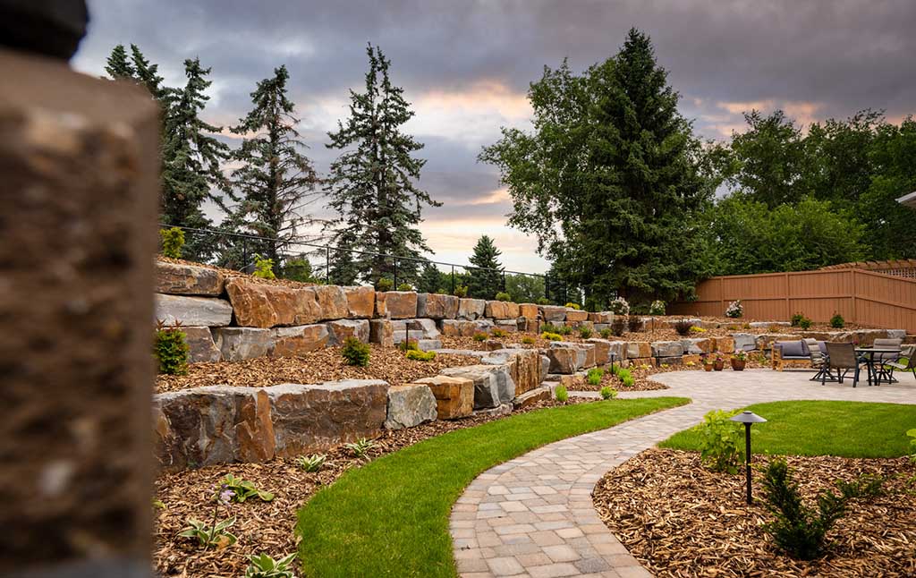 August feature landscaping projects